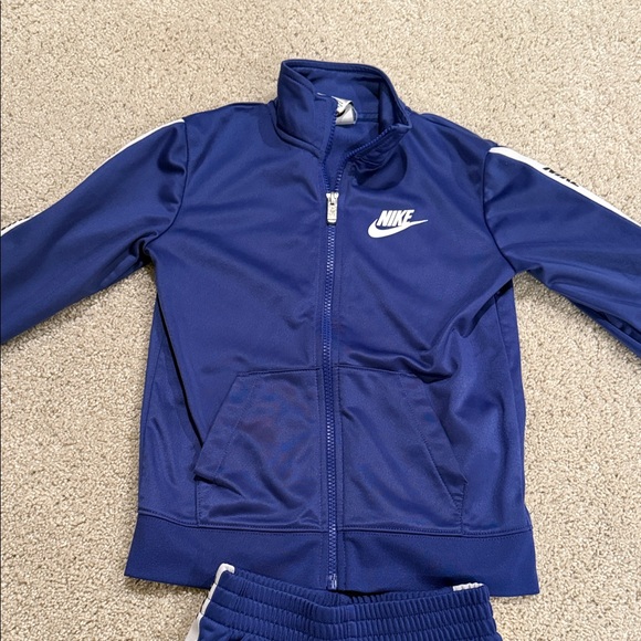 Nike Royal Blue Tracksuit with White Accents, size 7 - Picture 2 of 6